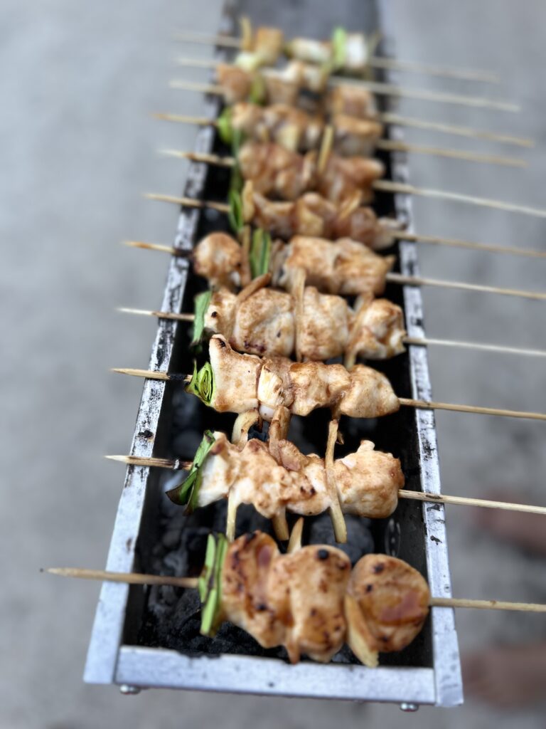 Brochettes poulet Tikka