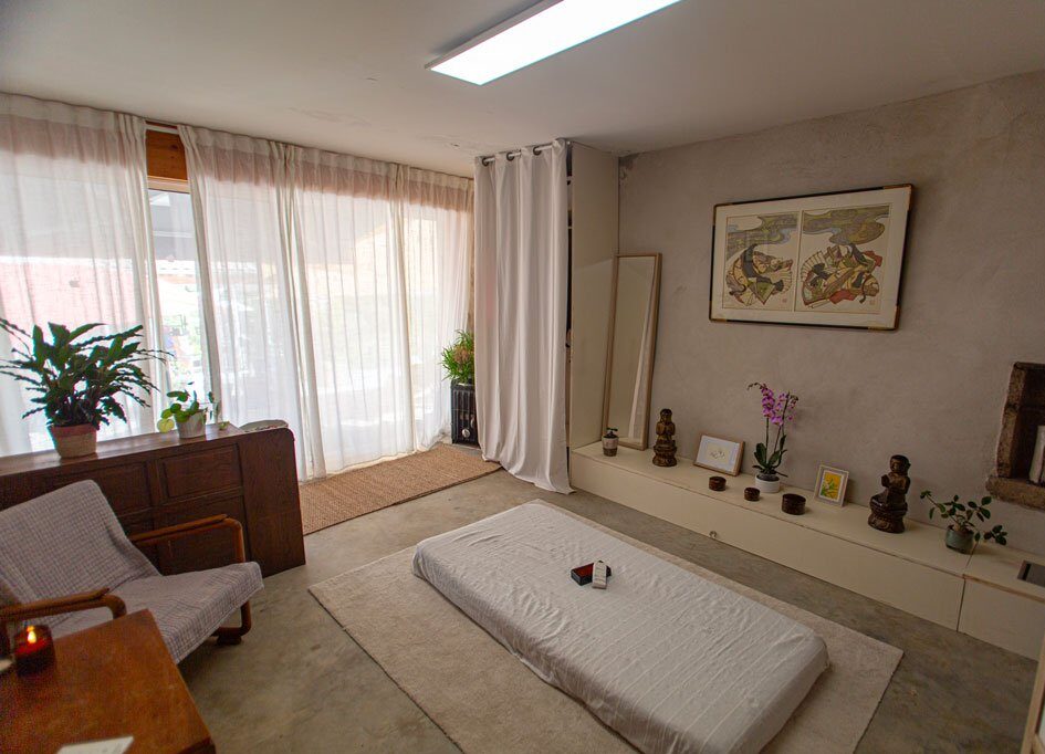 Séance d'acupuncture et remise en forme