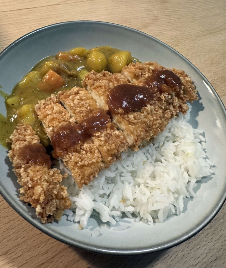 tonkatsu et curry japonais
